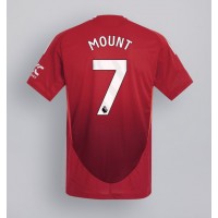 Manchester United Mason Mount #7 Domáci futbalový dres 2024-25 Krátky Rukáv